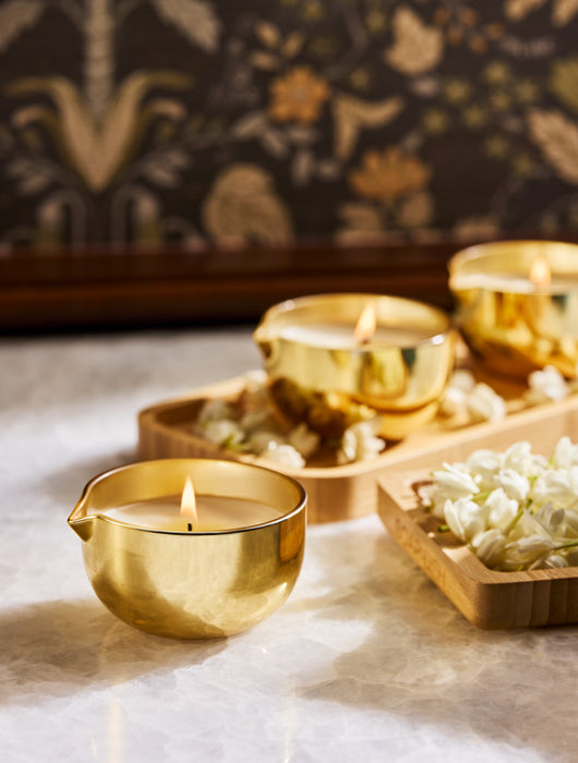 Golden Radiance Candle