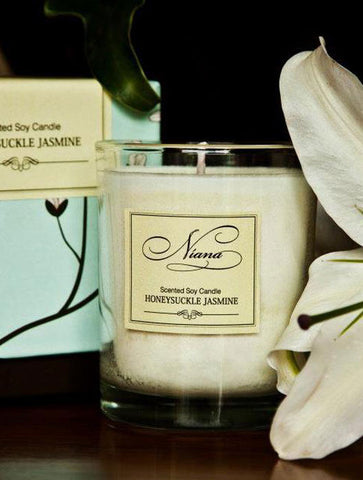 Honeysuckle Jasmine Candle - Niana