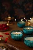 Prism Candle - Turquoise