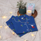 Cutie & Boo x Niana Candy Cane Night Suit & Candle Combo