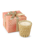 Celestial Pearl Gold Candle