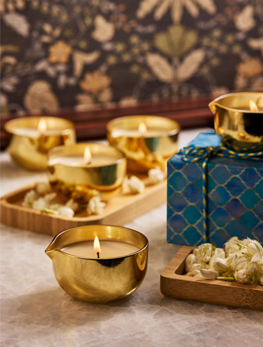 Golden Radiance Candle