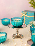 Prism Candle - Turquoise