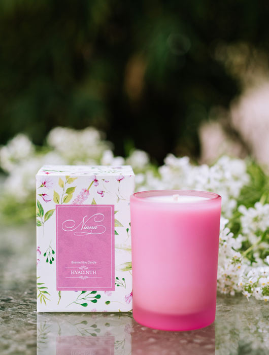 Hyacinth Candle