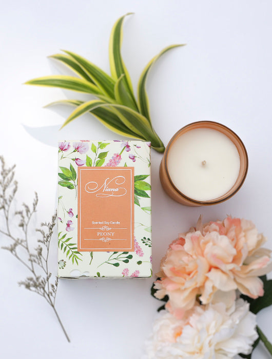 Peony Candle