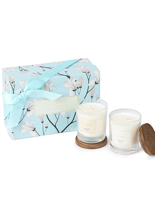 Signature Candle Duo - Mogra & Wild Rose