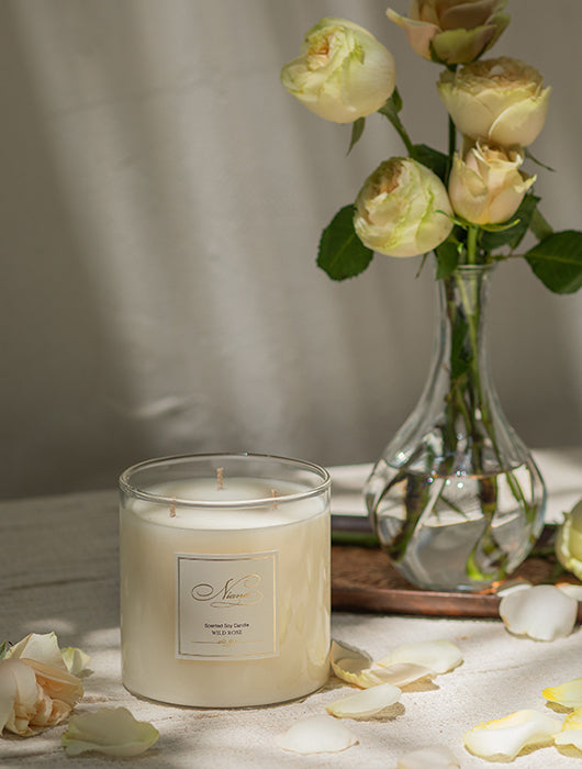 Wild Rose Deluxe Candle